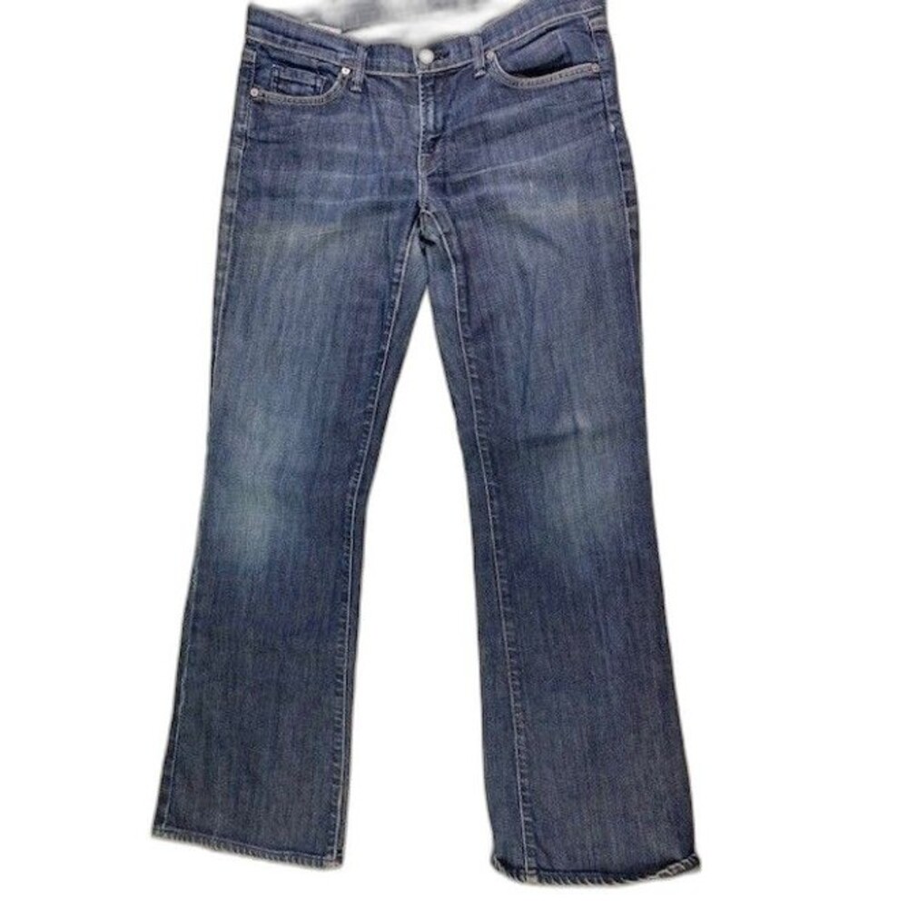 Citizens Of Humanity Size 31 Womens Jeans Dita Petite Bootcut Low Rise Stretch
